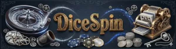DiceSpin Casino welkomstbanner app